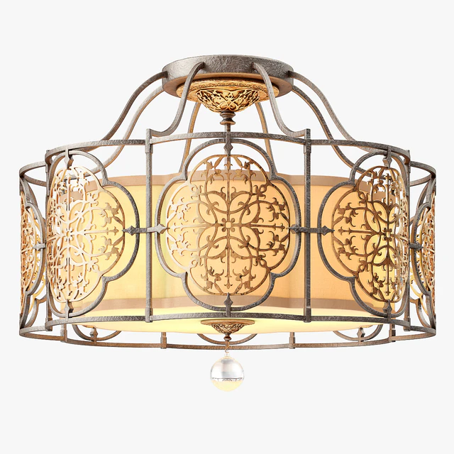 Murray Feiss Marcella 3 Light Indoor Semi Flush Mount — Descargar