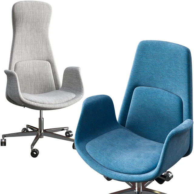 Office armchair Milani Nordic — Descargar