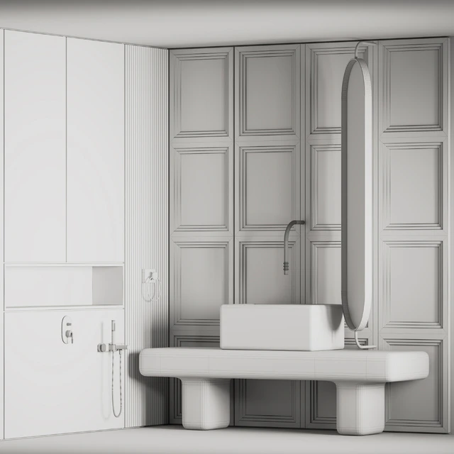 Bathroom Furniture Set 05 — Descargar