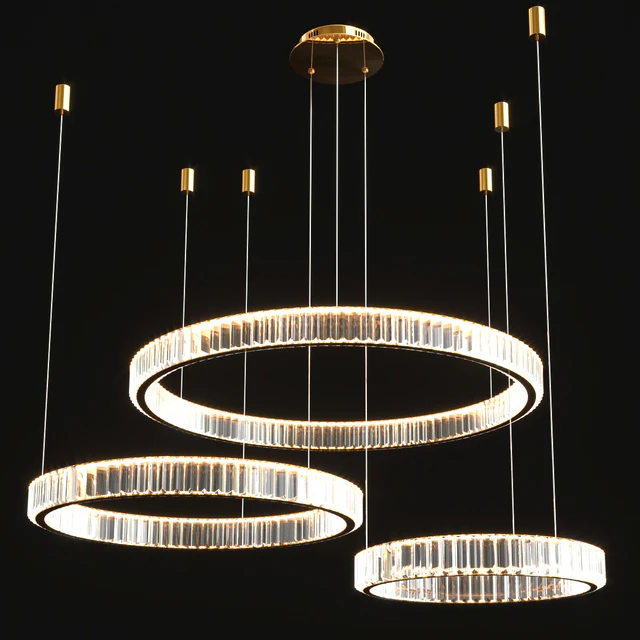 Modern Crystal Chandelier Set — Descargar