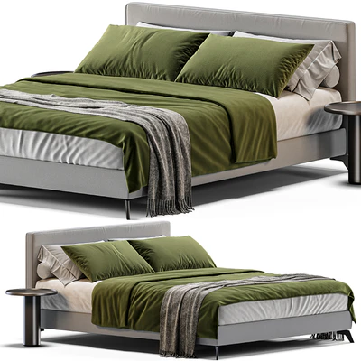 Bed Meridiani Stone Up — Ver 1