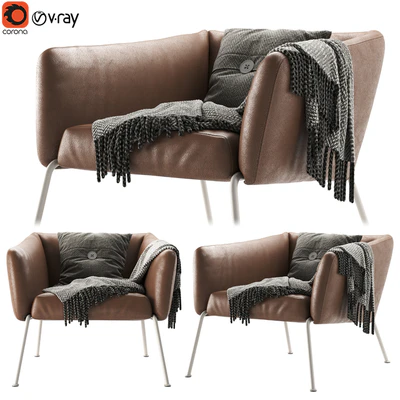 Nikos Low Armchair — Ver 1