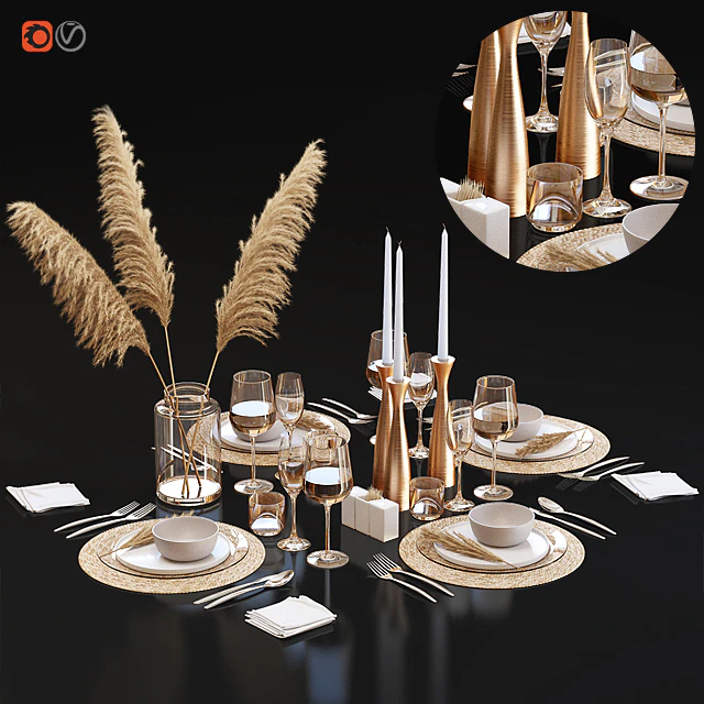 Сервировка стола / Table setting 22 — Скачать