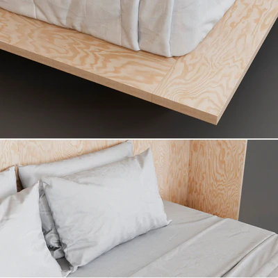 Plywood bed — Ver 2