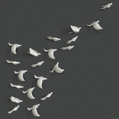 Bird Wall Decors — Ver 1
