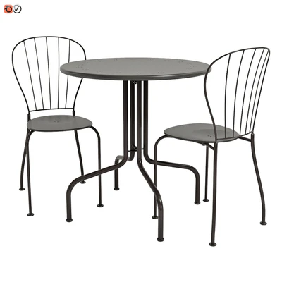 Garden furniture Ikea LEKKE table and chair — Ver 1