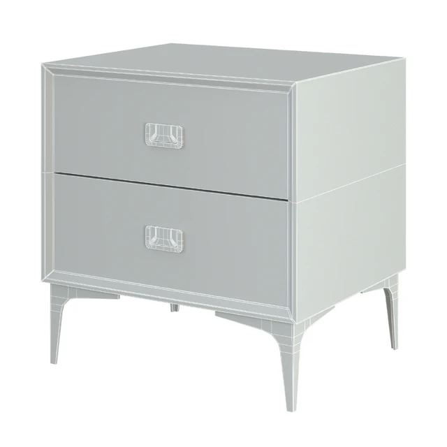 Modern Champagne Nightstand 2 — Descargar