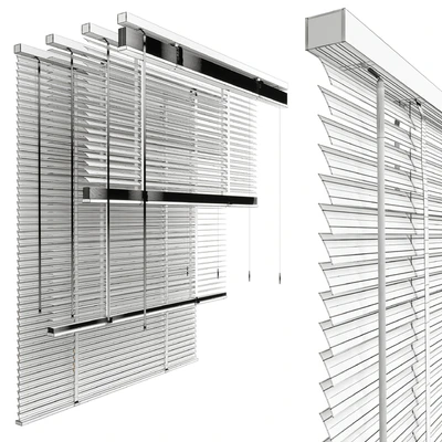 Metal blinds black & gray — Ver 7