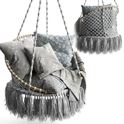 Rattan hammock SPELL Macrame — Вид 5