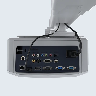 Smart SBM685 Whiteboard with Vivitek DH758UST Projector and Mount — Ver 3