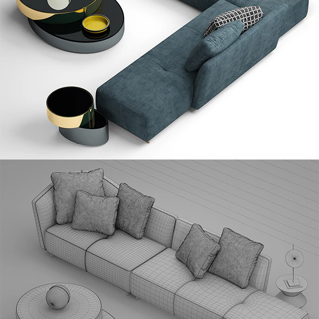 Sofa minotti lounge seymour — Descargar