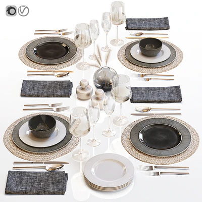 Сервировка стола / Table setting 29 — Вид 1