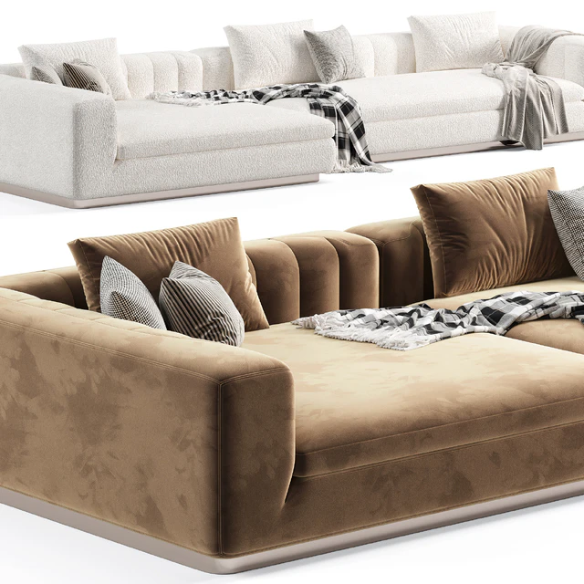 Minotti Riley 2-Seater Sofa — Скачать