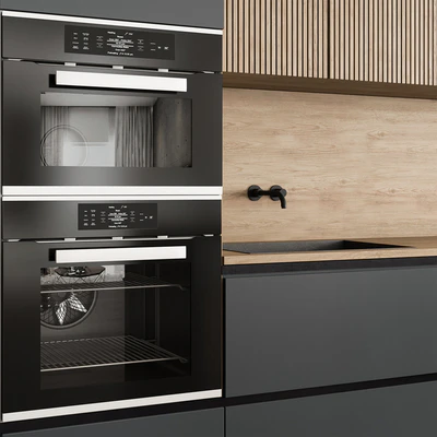 Kitchen Modern - Gray and Wood 107 — Ver 4