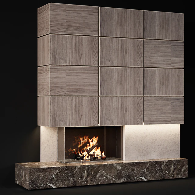 Fireplace modern 45 — Descargar