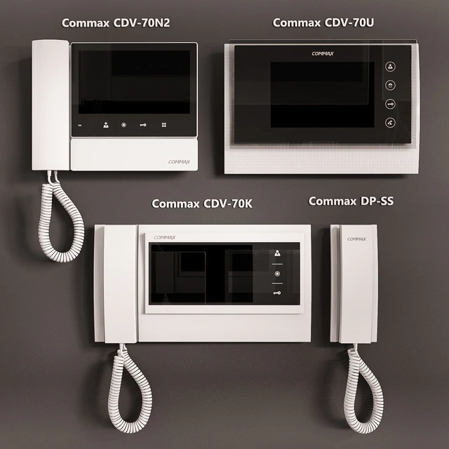 Домофоны COMMAX — Скачать