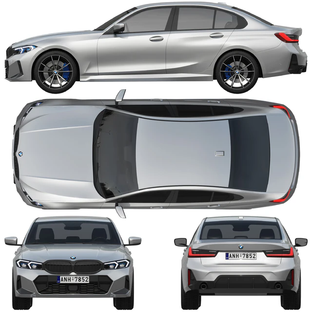 BMW 3er Limousine 2022 — Descargar