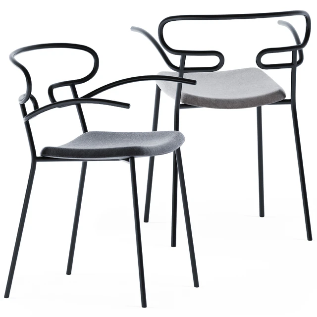Genoa With Armrest Chair by Traba — Download