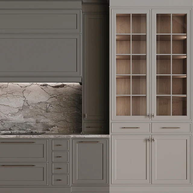 Kitchen in neoclassical style 57 — Descargar