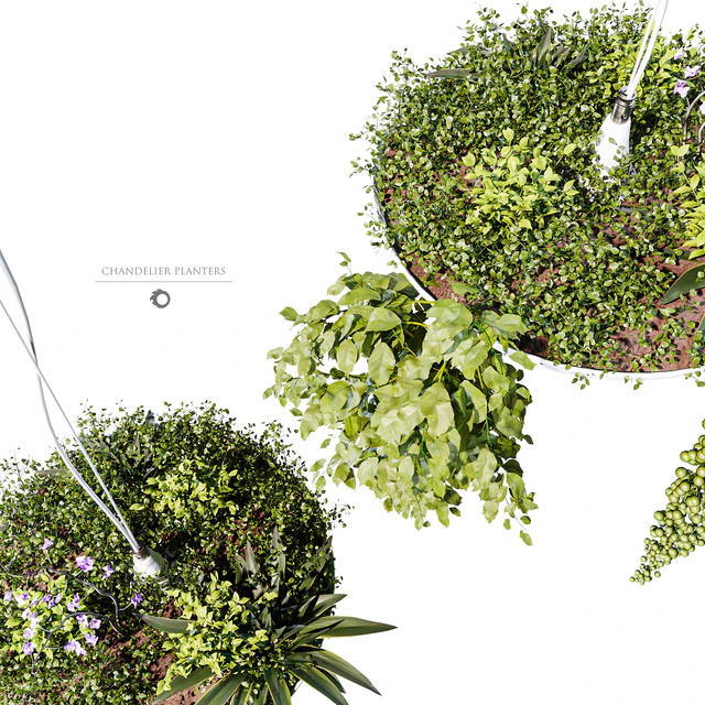 Chandelier plant pot — Скачать