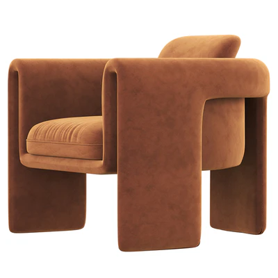 Floria Velvet Chair — Ver 3