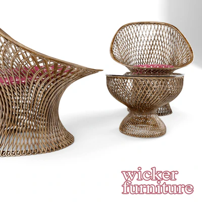 Wicker furniture — Ver 3