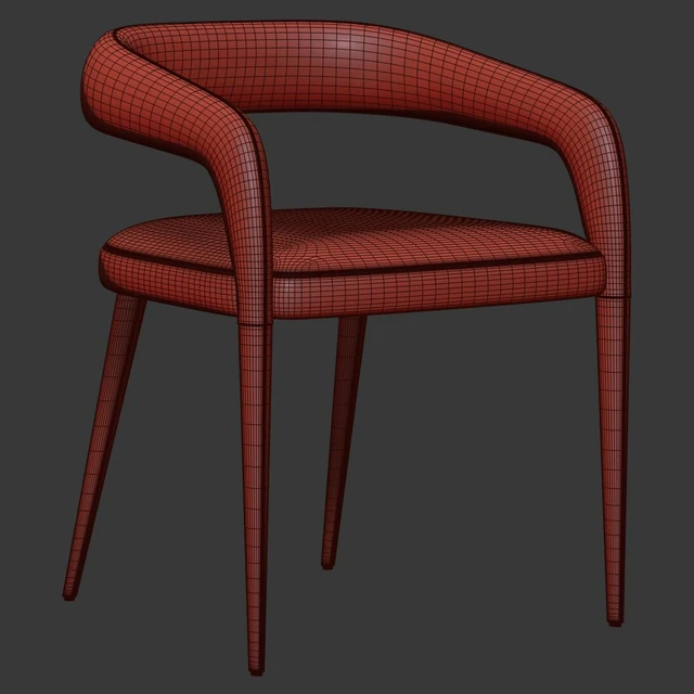 Lisette Gray Dining Chair — Descargar