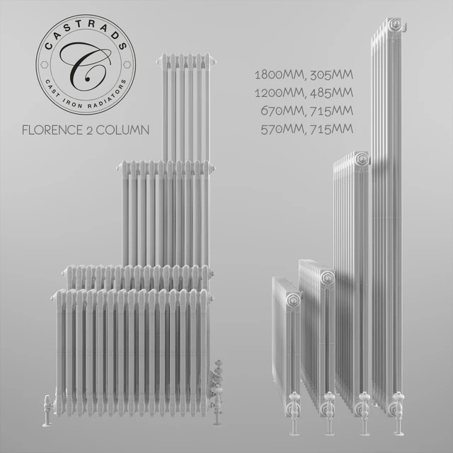 Radiators, steel Castrads, series Florence 2 — Descargar