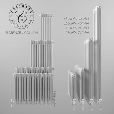 Radiators, steel Castrads, series Florence 2 — Ver 3