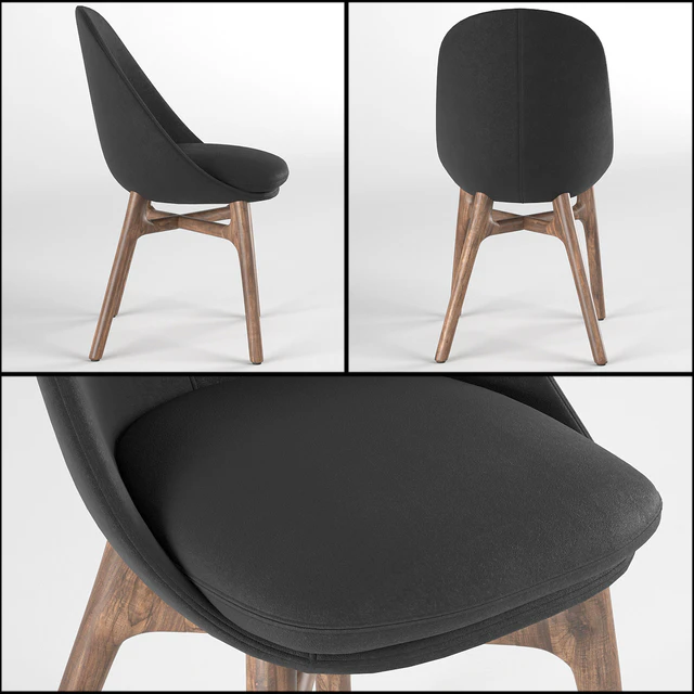 Solo Dining Chair Neri & Hu De La Espada — Descargar
