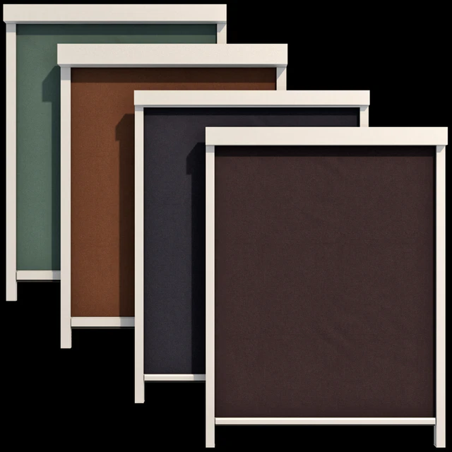 Рулонные шторы жалюзи / Roller blinds set — Скачать