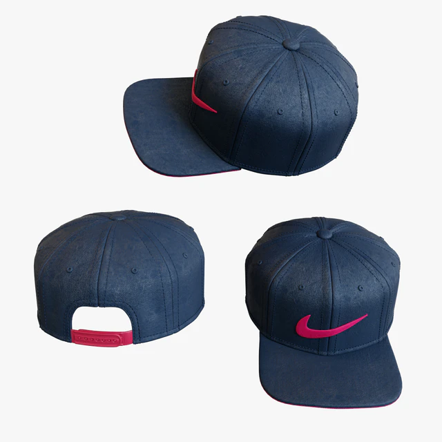 Baseball cap NEKE SWOOSH PRO - BLUE — Скачать