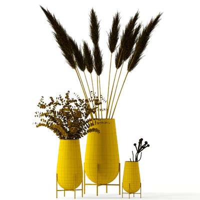 Plants in Echasse Vases — Ver 2