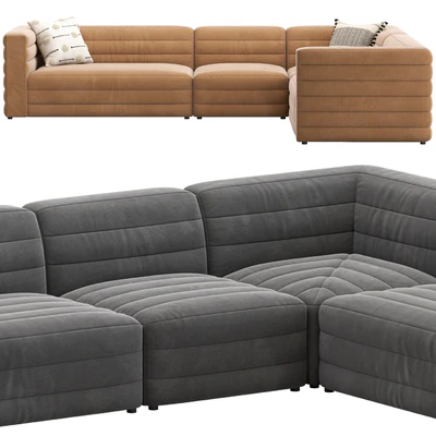 CB2 Strato Sectional Sofa — Ver 4