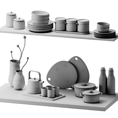 Kitchen decor/dishes 2 — Ver 4