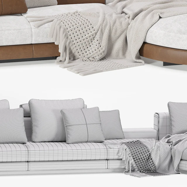 Minotti connery modular sofa — Descargar