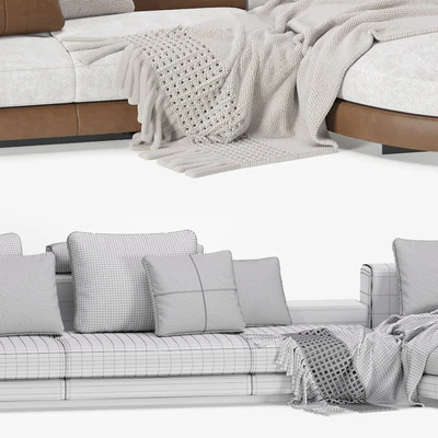 Minotti connery modular sofa — Ver 6
