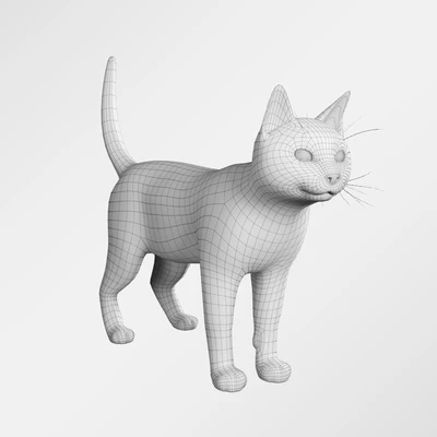 Сиамский кот — Вид 3