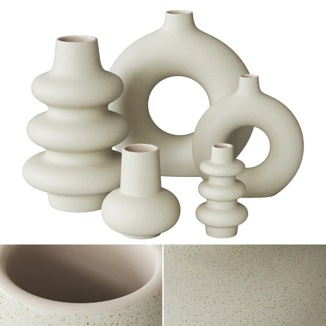 Керамические вазы H&M (Ceramic vases H&M) — Скачать