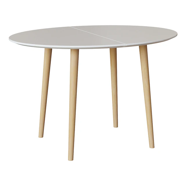 Oakland table white oval — Descargar