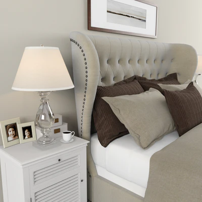 Restoration Hardware Sleigh Churchill Fabric bed — Ver 3