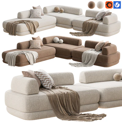 Zanotta Bumper Sofa — Ver 1