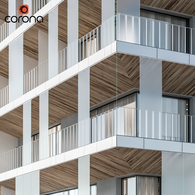 Modern residential building 03 — Скачать