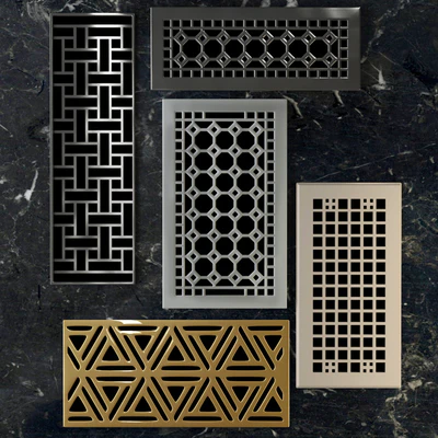Ventilation grille and radiator — Ver 1