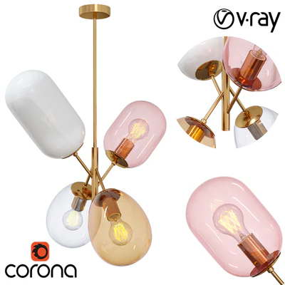 PENDANT LAMP GEOXA — Ver 1