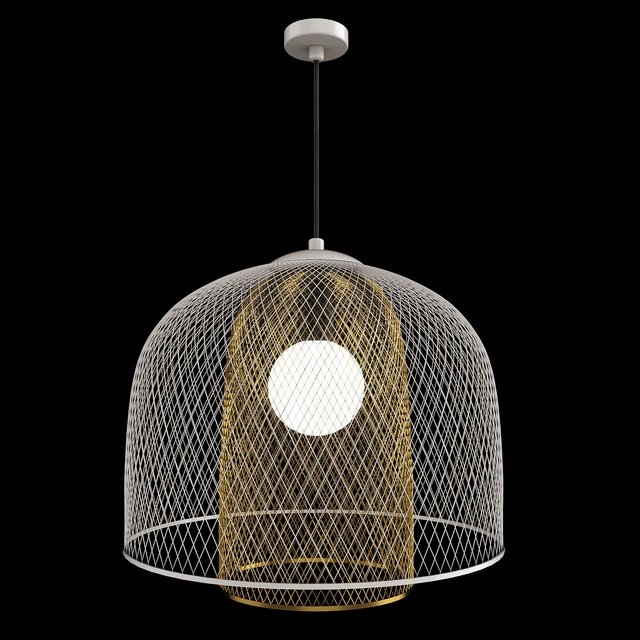 Pendant lamp made of metal mesh VANTA from Lampatron — Descargar