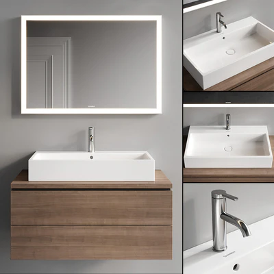 Duravit L-Cube Vanity Unit Set 3 — Ver 1