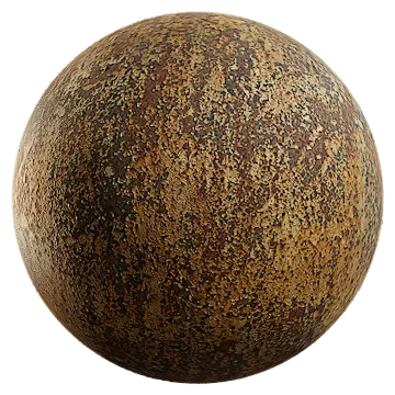 rusty orange metal sheet 001 — Скачать