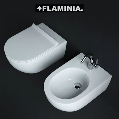 FLAMINIA - APP Унитаз и биде + Tara.Logic 33600885 — Вид 1