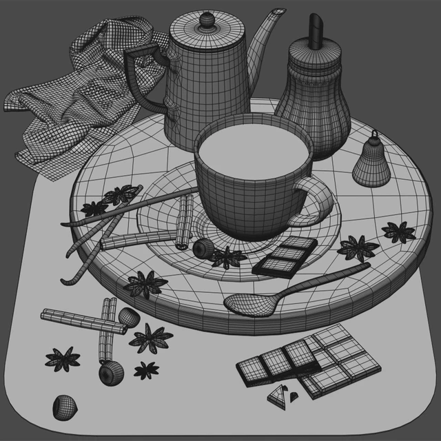 Coffee set 2 — Descargar